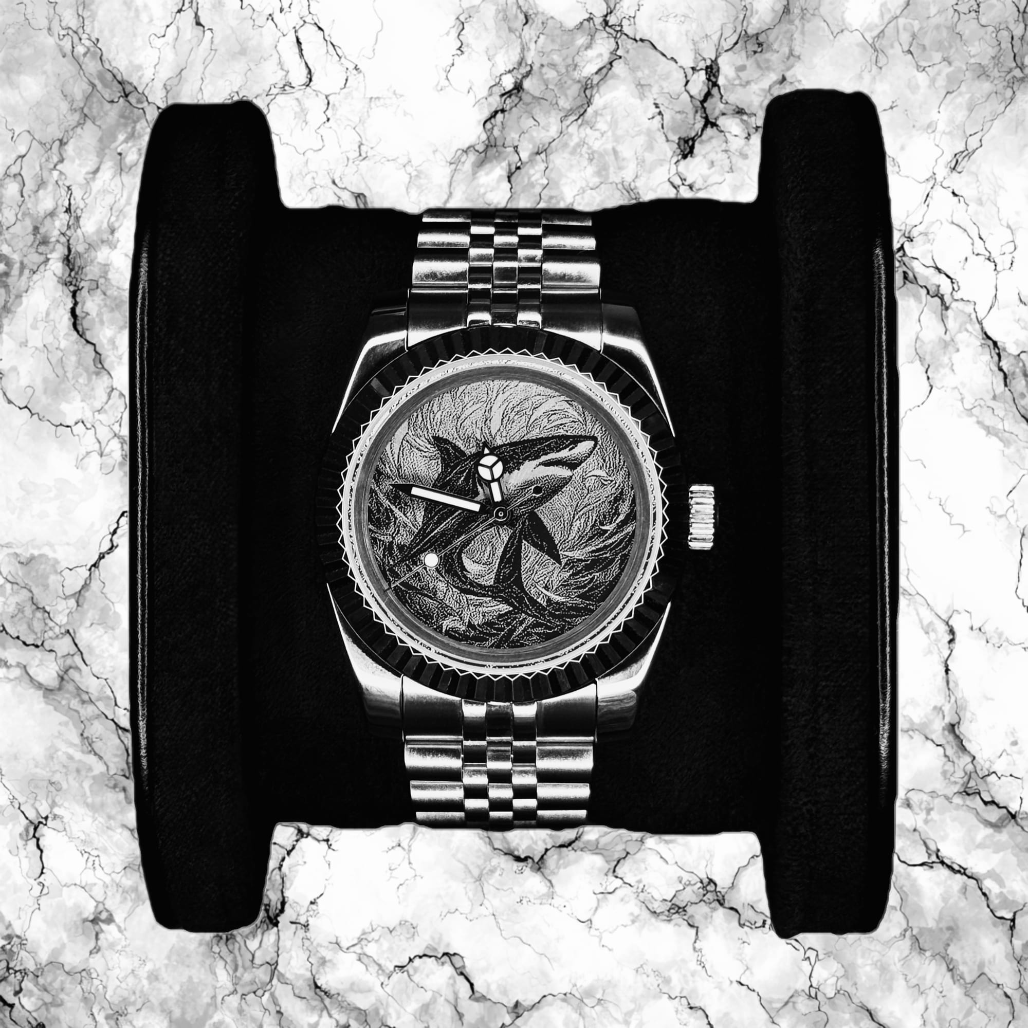 Tidal Apex · Matte Black · Steel