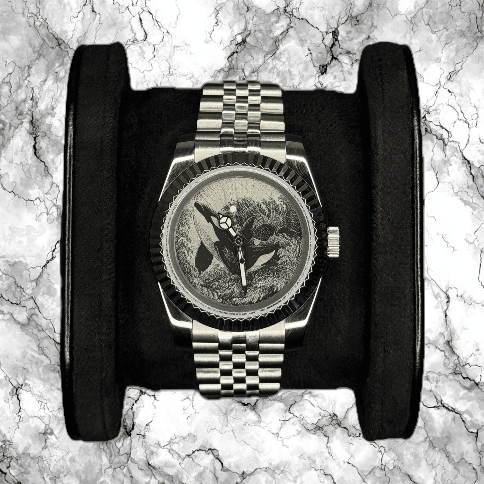 Wild Waters Sovereign · Silver/Black · Steel